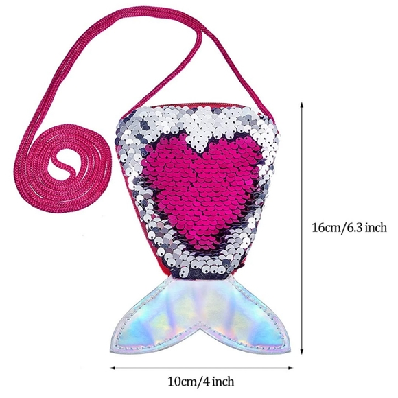 2 Mermaid Sequin Purses - Picture 6 of 7